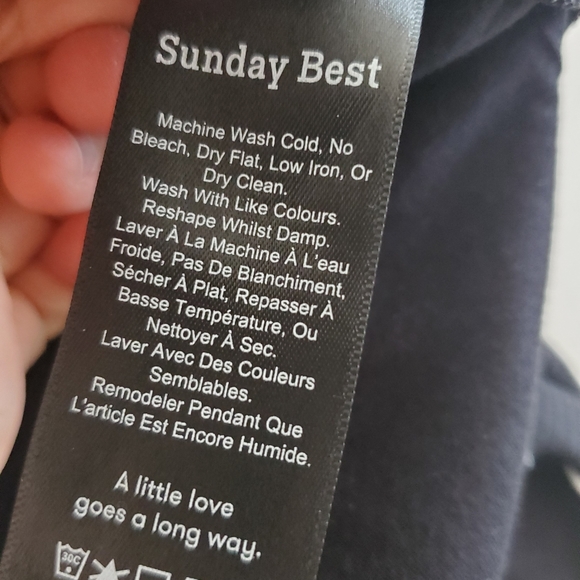 Sunday Best Primrose Mini Skirt XS size - Black color - Picture 6 of 6